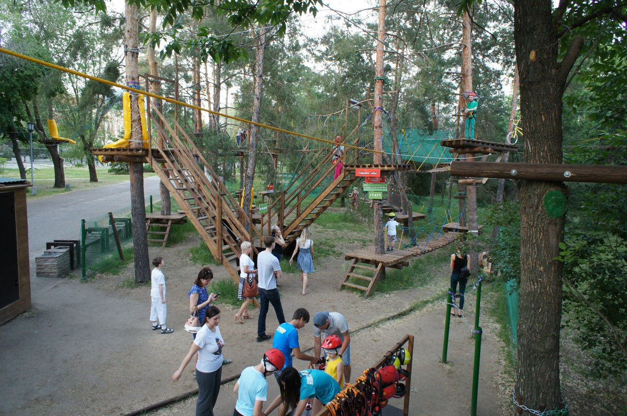 Веревочный парк Тарзания, Волгоград, Российская Федерация