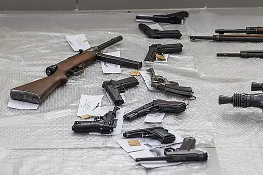 Полиция изъяла сотни боеприпасов и 78 единиц оружия у жителей Новосибирска