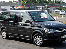 Volkswagen тестирует Transporter седьмого поколения
