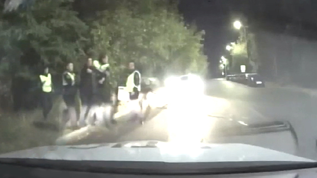 Курские автоинспекторы в ходе погони задержали водителя, проигнорировавшего требование об остановке машины