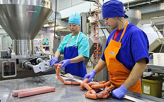 1,5 млрд рублей составил рост производства продукции предприятий пищевой отрасли региона за январь-май 2018 года по сравнению с прошлым годом