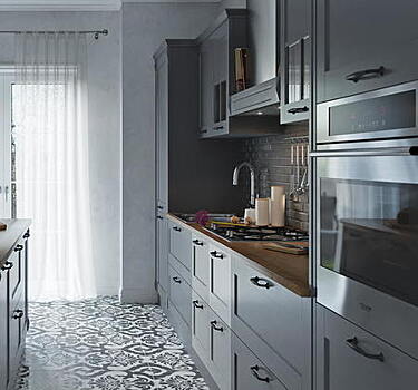 Серый цвет в интерьере кухни и его сочетание с другими цветами