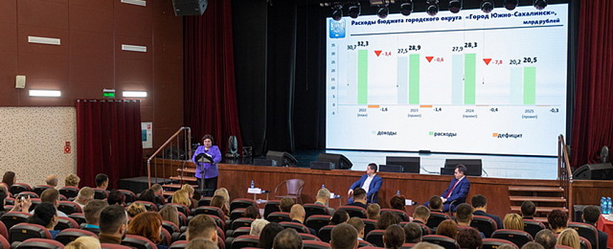 В Южно-Сахалинске прошли публичные слушания проекта бюджета города на 2023 год