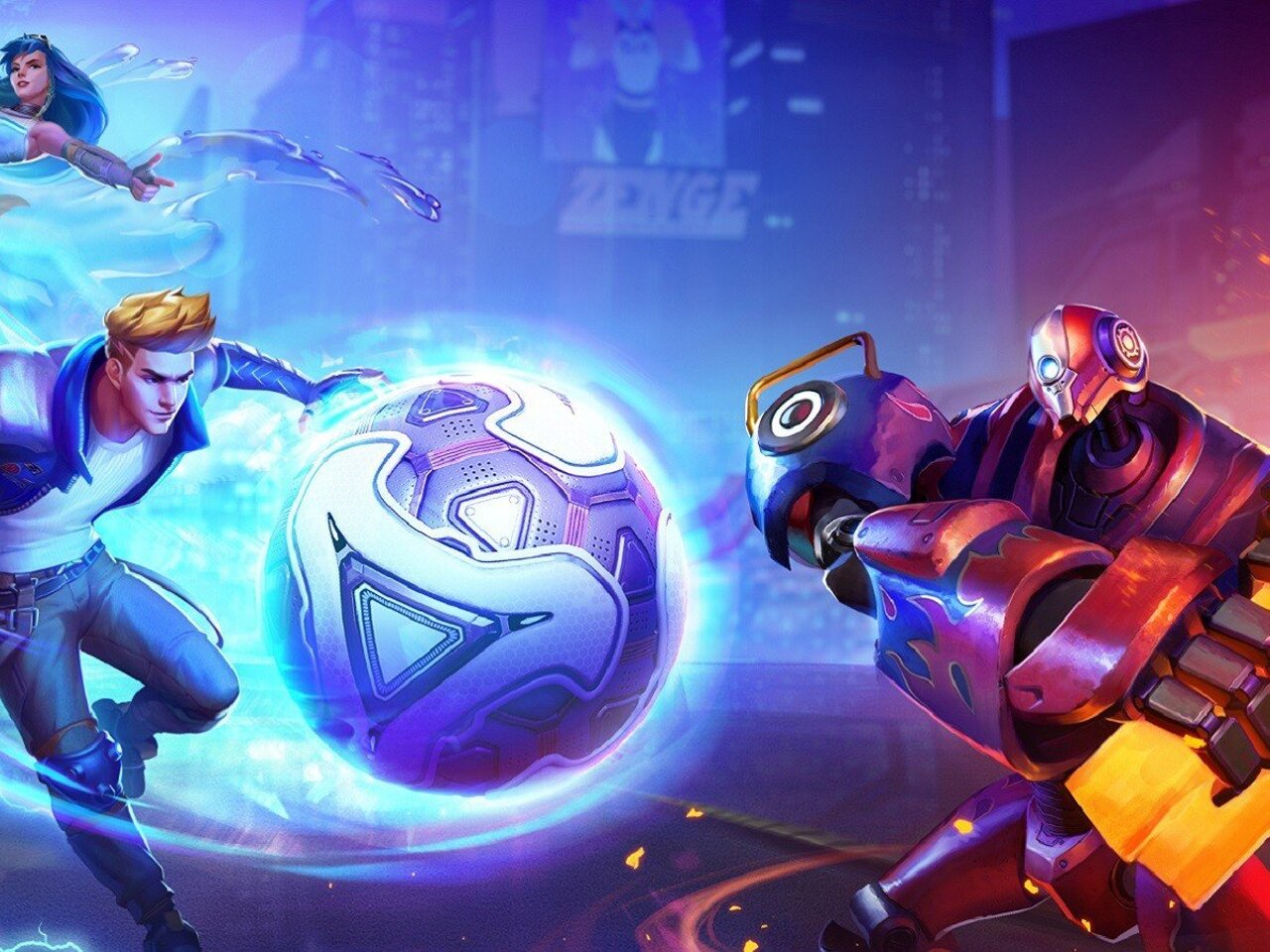 Вышел Superball — бесплатный героический футбольный экшен в духе Overwatch  - Рамблер/новости