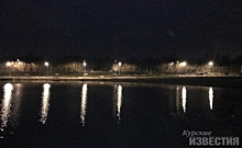 В Курске у Ермошкина озера заработало освещение