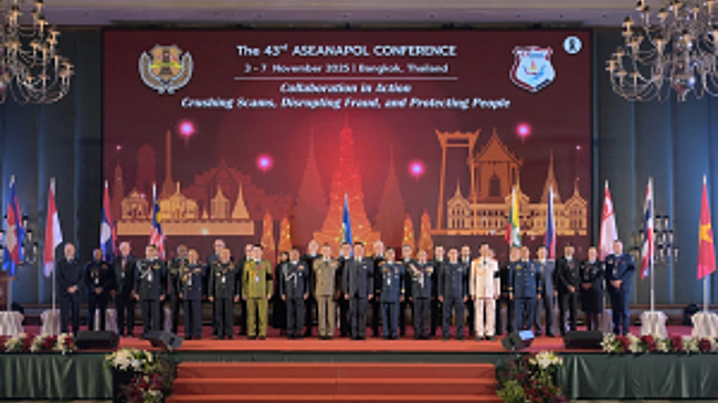 Министр внутренних дел Российской Федерации генерал полиции Российской Федерации Владимир Колокольцев выступил на 43-й конференции АСЕАНАПОЛ