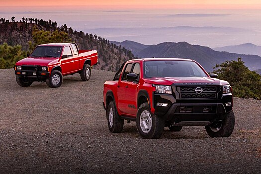 Nissan представил пикап Frontier в стиле модели 80-х