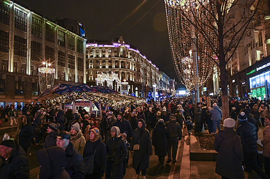 Москву в праздники посетили 5 млн туристов