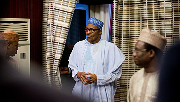 Президент Нигерии выступил с обращением по телевидению