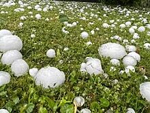 В Анталье выпал град размером с мяч для гольфа