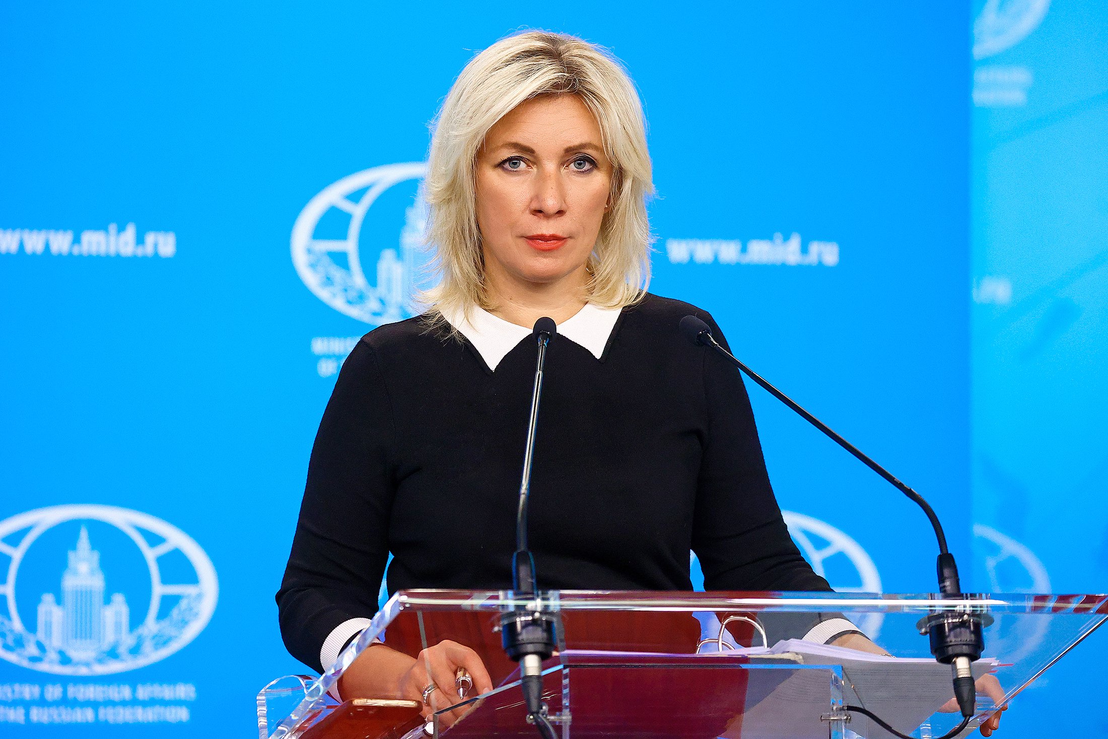 Захарова назвала слова Зеленского классической угрозой международного террориста