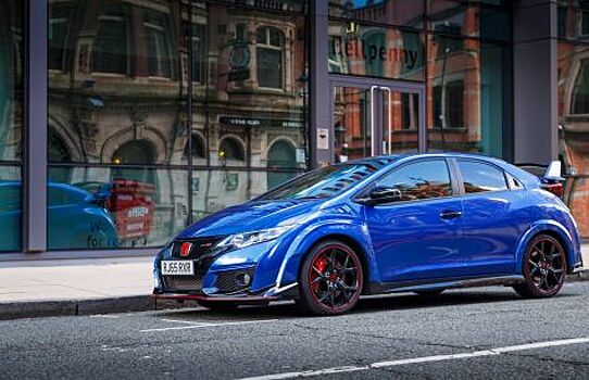 Honda Civic Type R показала себя на гонках в Шотландии