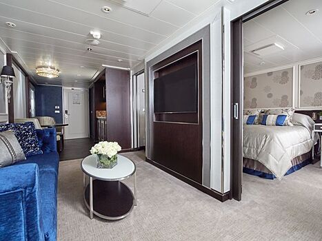 Появились первые фотографии кают на самом роскошном лайнере в мире