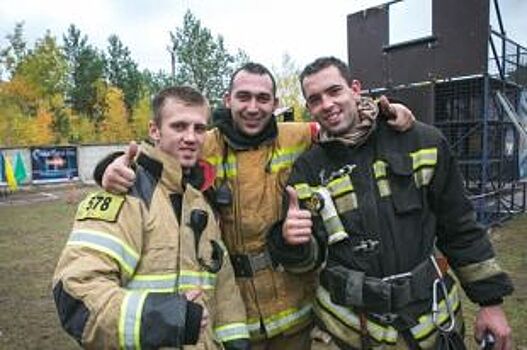 Курские пожарные стали победителями соревнований в Калуге