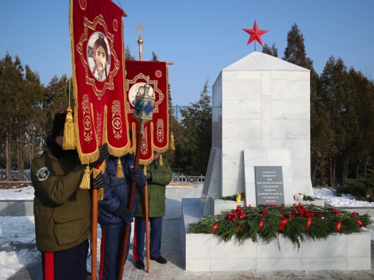 В Волгограде на «Острове Людникова» в честь Сталинградской Победы провели  митинг - Рамблер/новости