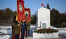 В Волгограде на «Острове Людникова» в честь Сталинградской Победы провели митинг