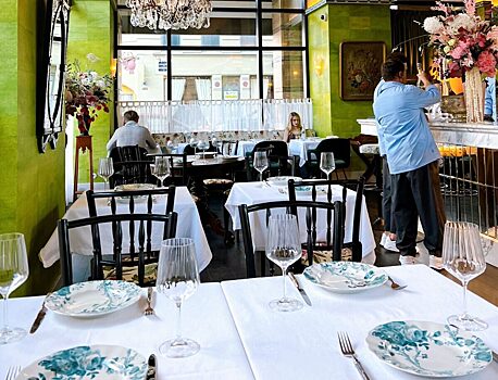 Итальянский ресторан Mio - про любовь к зелёному цвету и Aperitivi