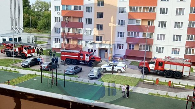 В Заре случился пожар в новостройке на ул. Ревунова