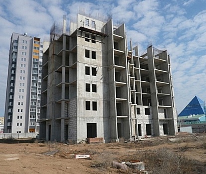 В Волжском начали достраивать второй дом в ЖК «АхтубаСитиПарк»