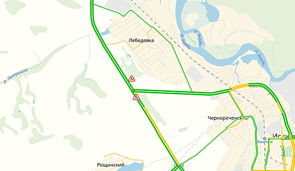 Видео: водители встали в глухую пробку на трассе под Новосибирском