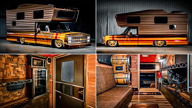 Автодом мечты из старого пикапа: чем уникален Chevrolet Brown Sugar