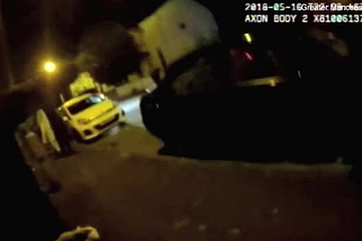 Пьяные британцы дважды сбили полицейского на угнанной машине