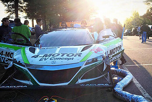 Acura приедет на Пайкс Пик с электрической версией NSX