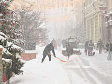Циклон "Валли" принес рекордный снегопад в Москву