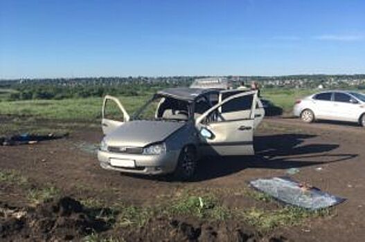 В Тамбовской области в ДТП погиб водитель легковушки Lada Kalina