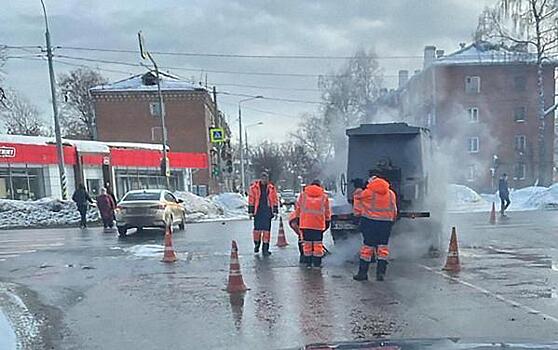 Прокуратура Волгограда доказала, что можно ремонтировать дороги даже в снегопад