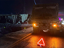 Пешеход попал под самосвал