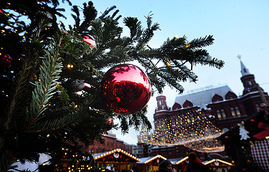 2,5 млн туристов посетили Москву в новогодние дни