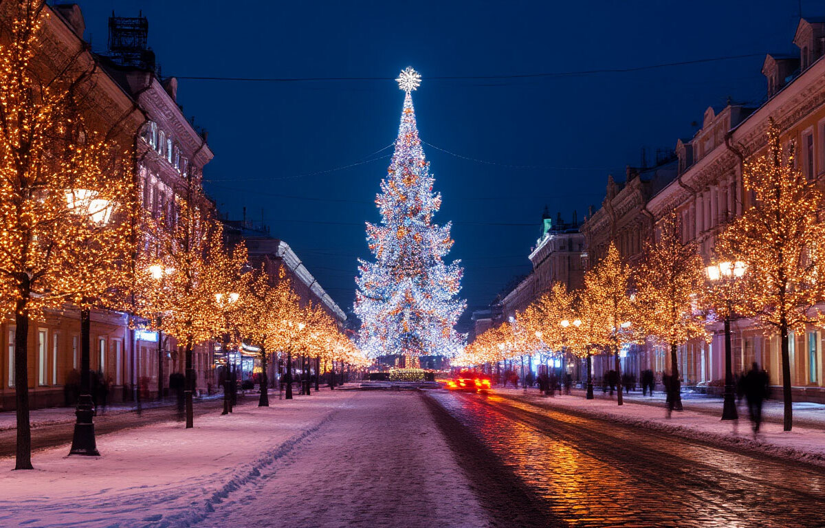 В Центре территориального развития Удмуртии создали проект иллюминации для Ижевска