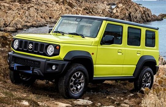 В Сети опубликовали изображения пятидверного Suzuki Jimny