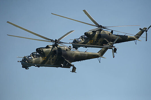 Уральские летчики впервые получат ударные вертолеты Ми-24 "Крокодил"