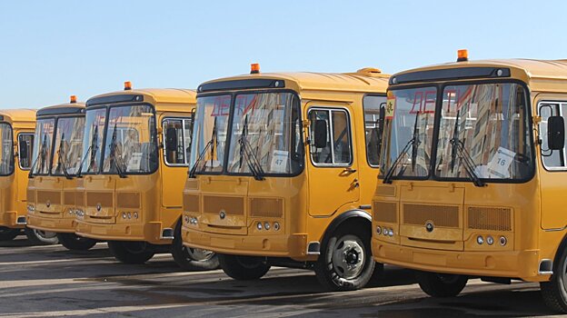 Районы Пензенской области получили новые школьные автобусы