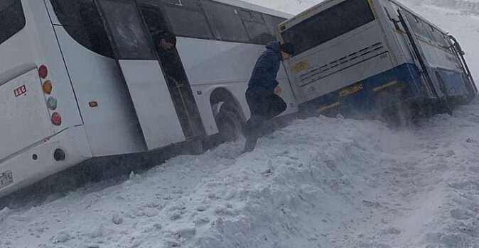 Воркута весной превратилась в снежный ад