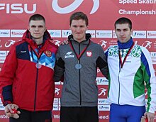 Подмосковные конькобежцы завоевали новые медали студенческого чемпионата мира
