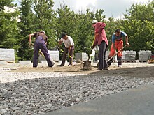 В Гвардейске благоустраивают дворы