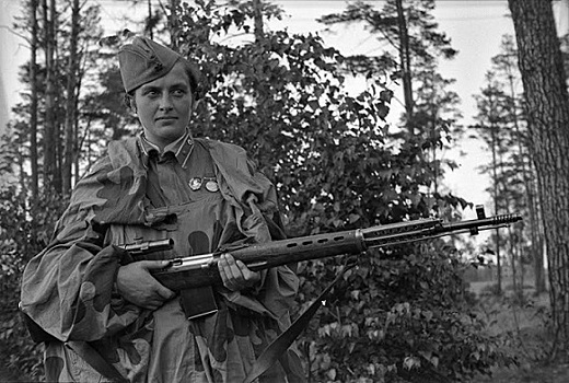 Каких женщин-красноармейцев немцы боялись