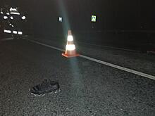 На трассе М-5 пешеход попал под Toyota и грузовик