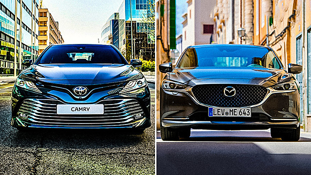 Сравнение Toyota Camry и Mazda 6: сближение планет