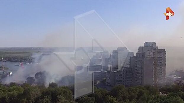 В Ростове-на Дону пожарные ликвидировали открытое горение