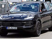 Новый Porsche Cayenne сфотографировали без камуфляжа
