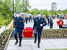 На Сахалине захоронили останки двух красноармейцев