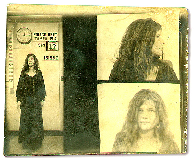 Дженис Джоплин обвинили в непристойном поведении на концерте в Тампе. Дело было в ноябре 1969 года.