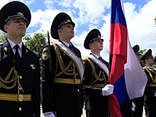 В Александровском саду прошел первый выпуск кадетских классов ФСО России