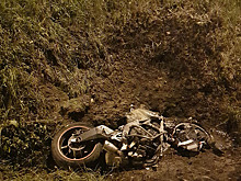 Авария с участием мотоцикла