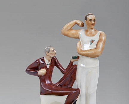 20 самых красивых статуэток с выставки «Спорт в советском фарфоре»
