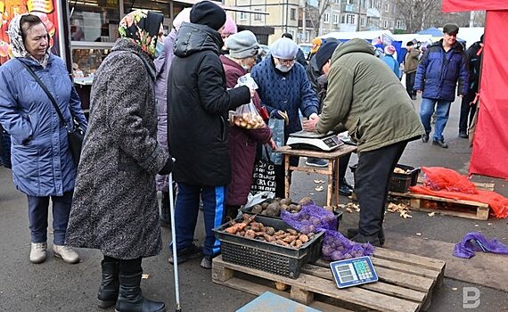 В Татарстане шесть недель подряд снижаются цены на продукты из "борщевого набора"